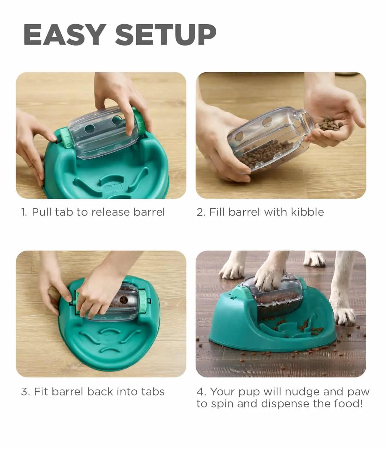 Nina Ottosson® Spin N' Eat (Level 2) – Bild 2